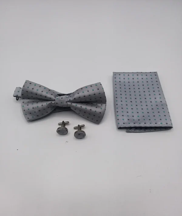 Bow tie Design gray color