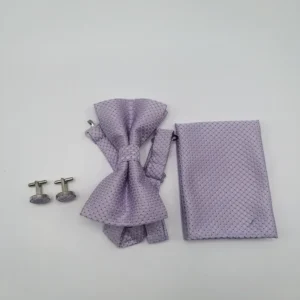 Bow tie light gray color