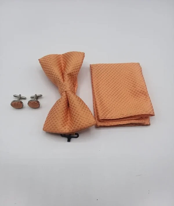 Bow tie light orange color