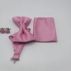 Bow tie light pink color
