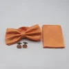 Bow tie plain orange color