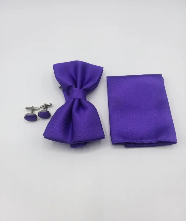 Bow tie purple color