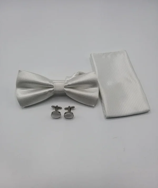 Bow tie white color