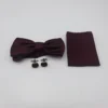 Bow tie wine color