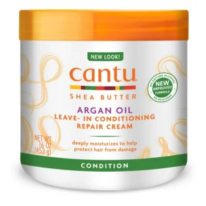 Cantu Argan Oil Leave In Conditioning Repair Cream – 16oz