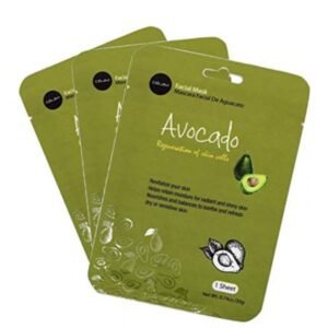 Celavi facial mask Avocado (Regenerates skin cells) 1 sheet 0.740z./20g
