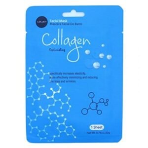 Celavi facial mask collagen (Refreshes) 1 sheet 0.740z./20g