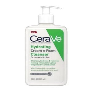 Cerave Hydrating Cream-To-Foam Cleanser 12OZ US (355 ml)