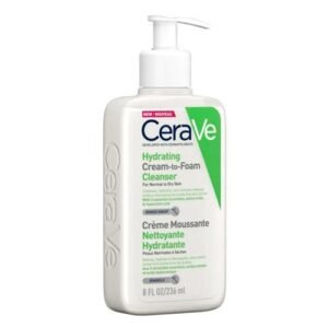 Cerave Hydrating Cream-to-foam Cleanser -8oz