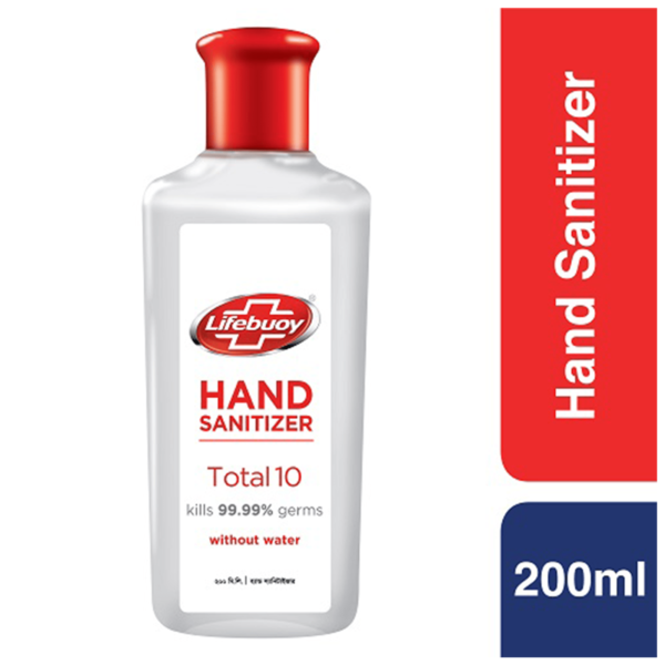 LIFEBUOY TOTAL 10 SANITIZER 3P 40X200ML
