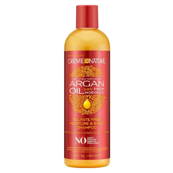 Creme Of Nature Argan Oil Moisture And Shine Shampoo – 354ml Sulphate Free