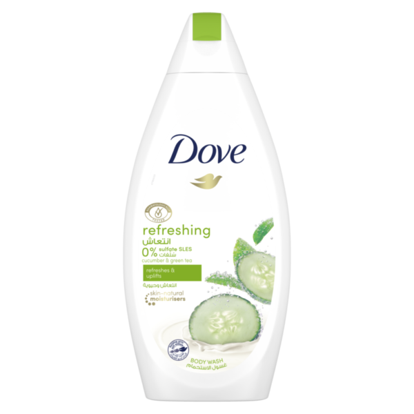 Dove Refreshing Cucumber & Green Tea Body Wash 500ml