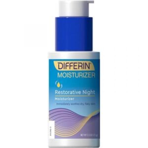 Differin moisturizer restorative night moisturizer 2.5 oz (71g)