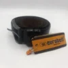 leather basket black belt