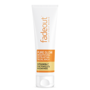 Fadeout Pure Glow Brightening Exfoliating Facial Wash With Vitamin C, Pink Pomelo & Niacinamide