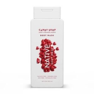 Native Body Wash, Sweet Cinnamon Hearts,18fl oz (532 mL)
