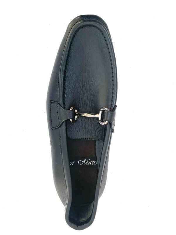 PURE BLACK LOAFERS FOR MEN