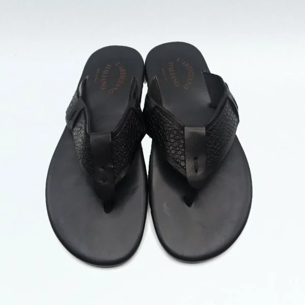 L?artigiano Italian Black Sandals