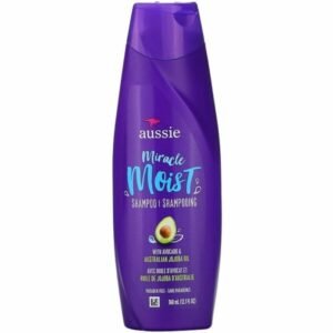 Aussie, Miracle Moist Shampoo, Avocado & Jojoba Oil, 12.1 Fl Oz