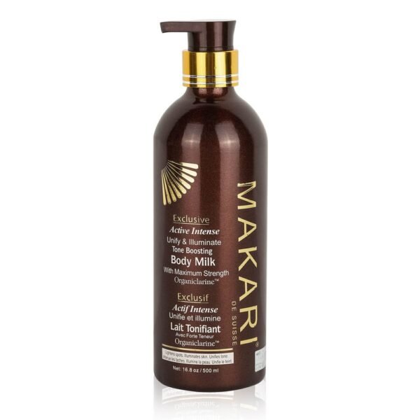 Makari Exclusive Active Intense unify & Illuminate Tone Boosting Body Milk, 500ml | Makari De Suisse