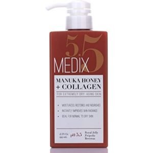 Medix 5.5 Manuka Honey With Collagen Cream 15 FL 0z (444ml)