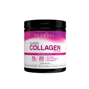 NeoCell Super Collagen Peptides, Grass-Fed Collagen Types 1 and 3, Unflavored, 21.2 Ounces 600g