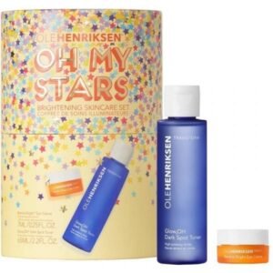 Olehenriksen Oh my stars Brightening Skincare Set- Banana bright eye creme (7ml/0.25fl.oz) Glow2 OH Dark Spot Toner