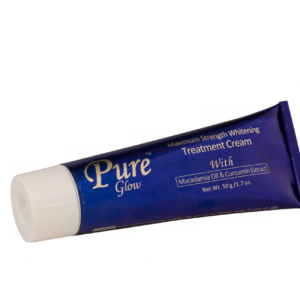 Pure Glow Maximum Strength Whitening Treatment Cream with Macadamia Oil & Curcumin Extract, 50g | La Belle Glow
