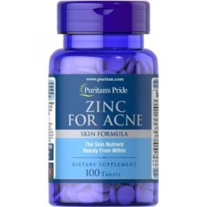 (Wholesale)Puritan?s Pride Zinc for acne 100 tablets