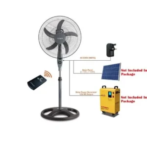 QASA 18? Ac/dc Standing Fan With Remote Control QSF-18R