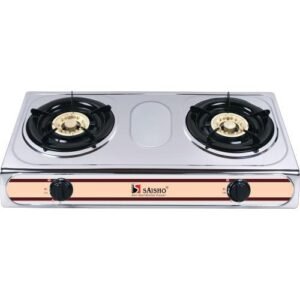 Saisho Double Burner Table Top Gas Stove (S-301)