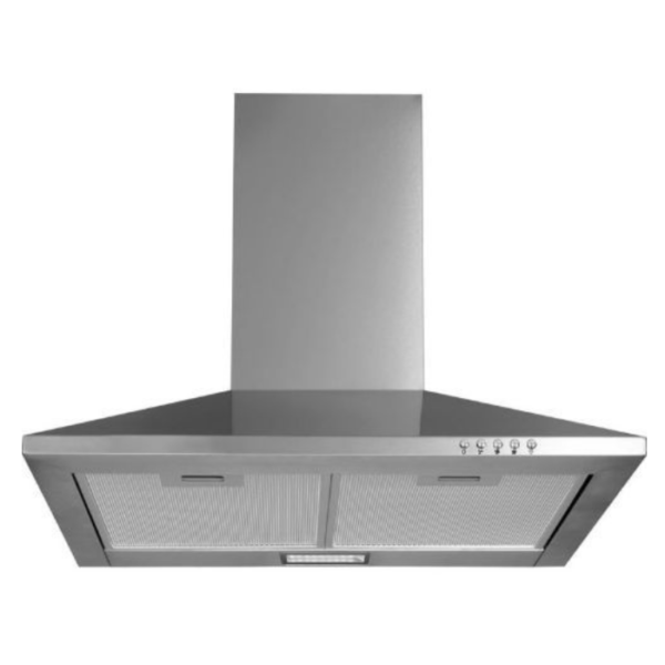 Scanfrost (SFC8930B) 90Cm SS Glass Body Alm Carbon Filter 500CuM/H Suction