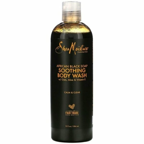 Shea Moisture African Black Soothing Body Wash 19.5 Fl/577ml