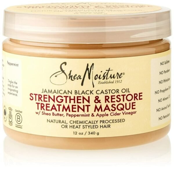 Shea Moisture Jamaican Black Castor Oil Intensive Strengthening Masque