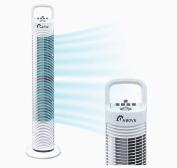 1ABOVE 32? Oscillating Tower Fan With 120Mins Timer