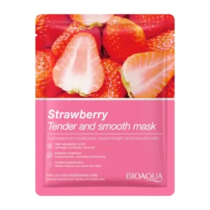 BIOAQUA Strawberry Tender and Smooth Face Sheet Mask 25g