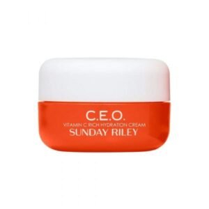 Sunday Riley C.E.O vitamin C RICH HYDRATION CREAM 0.5 fl oz 15 g e