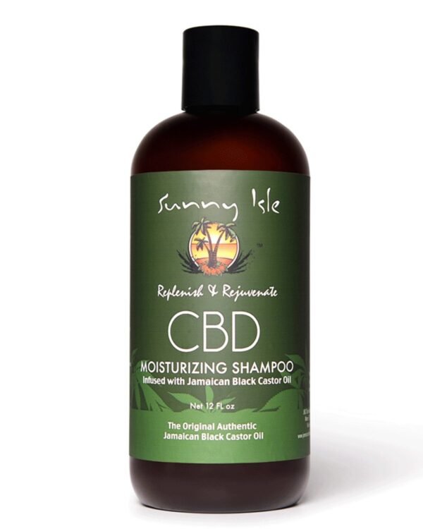 Sunny Isle CBD Moisturizing Shampoo 12Oz