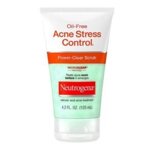 Neutrogena Oil Free Acne Stress Control Power Clear Scrub 125ml