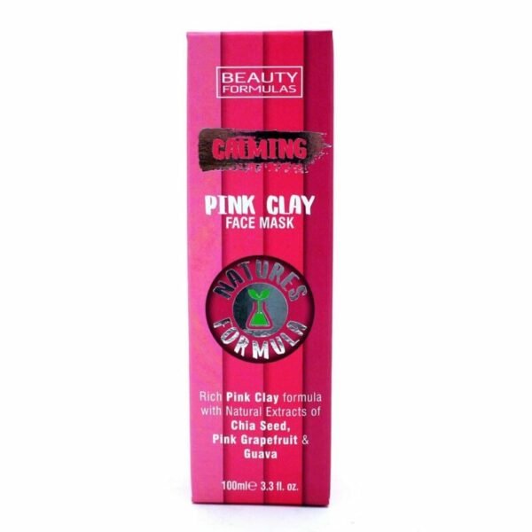 Beauty Formulas Calming Pink Clay Face Mask-100ml