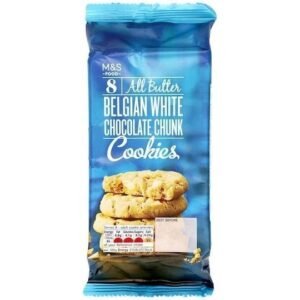All Butter Belgian White Chocolate Chunk Cookies