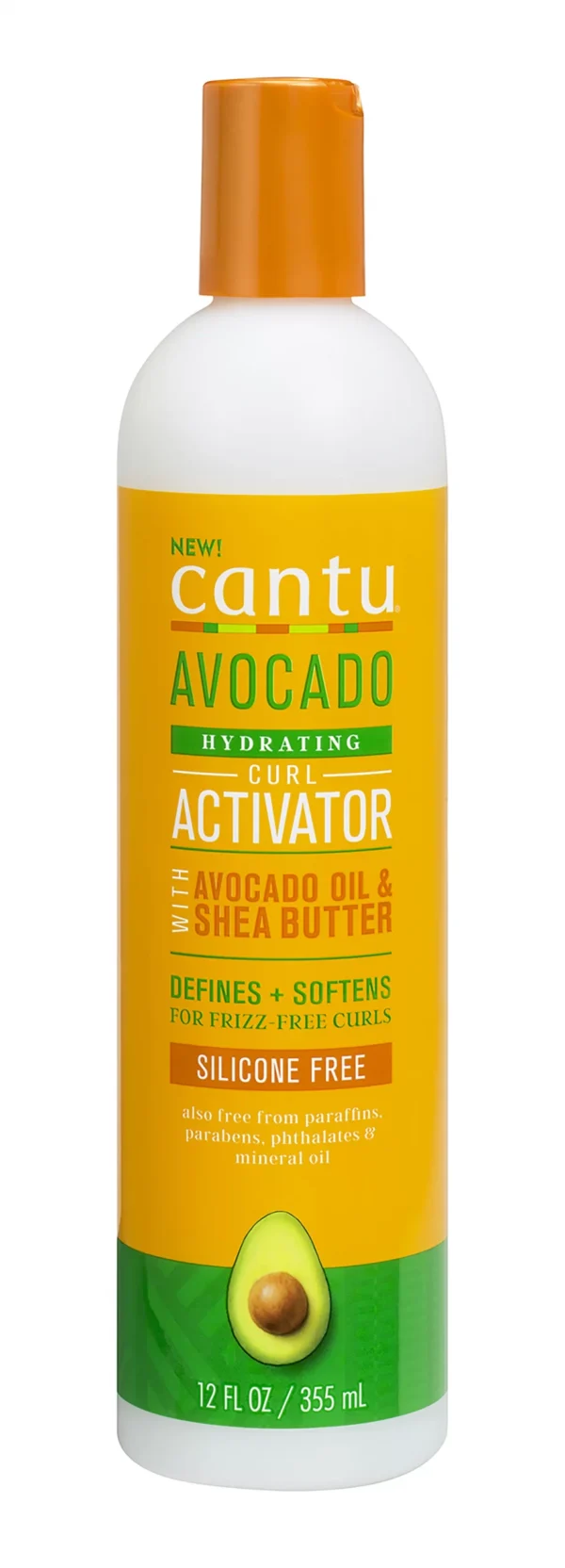 Cantu Avocado Hydrating Curl Activator Cream with Avocado Oil and Shea Butter, 12 oz | Cantu Beauty