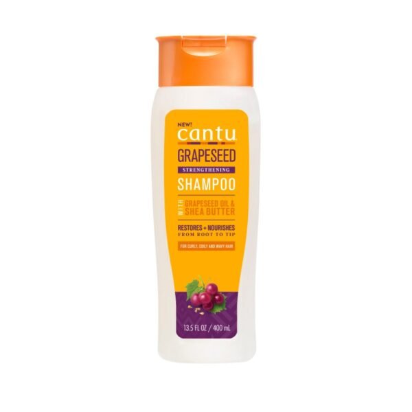 Cantu Grapeseed Strengthening Shampoo, Grapeseed Oil 13.5 oz | Cantu Beauty