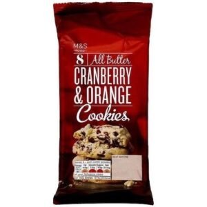 All Butter Cranberry & Orange Cookies