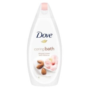 Dove Caring Bath Almond Cream With Hibiscus 500ml