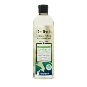 Dr Teal?s Bath & Body Oil with Eucalyptus & Spearmint Essential Oils, 8.8 fl oz. | Dr Teal?s