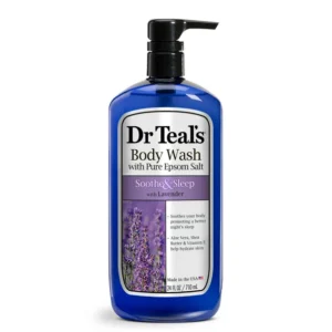 Dr Teal?s Body Wash with Pure Epsom Salt, Soothe & Sleep With Lavender, 24 fl oz. | Dr Teal?s