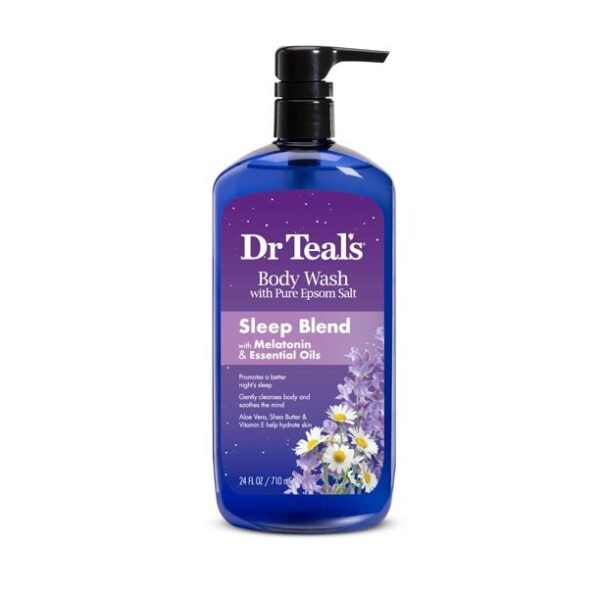Dr Teal?s Body Wash with Pure Epsom Salt, Sleep Blend with Melatonin, 24 fl oz. | Dr Teal?s