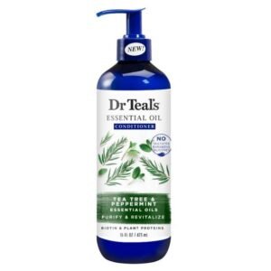 Dr Teal?s Essential Oil Volumizing Daily Conditioner with Tea Tree & Peppermint, 16 fl oz | Dr Teal?s