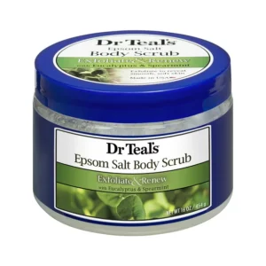 Dr Teal?s Exfoliate & Renew with Eucalyptus & Spearmint Epsom Salt Body Scrub, 16 oz | Dr Teal?s